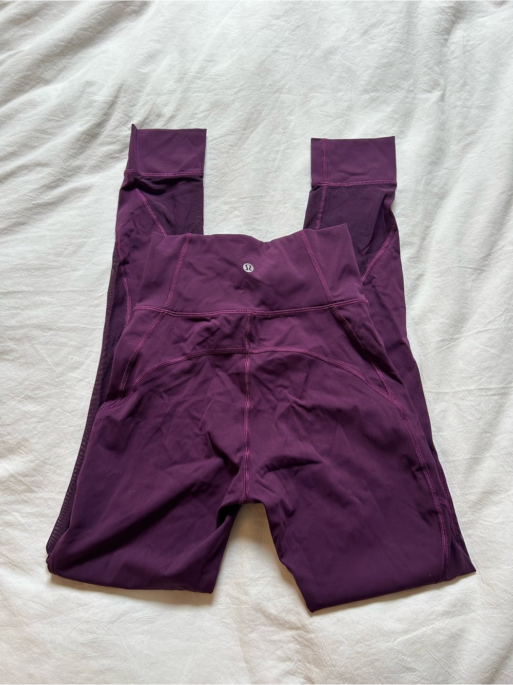 lululemon plum purple high-waist leggings